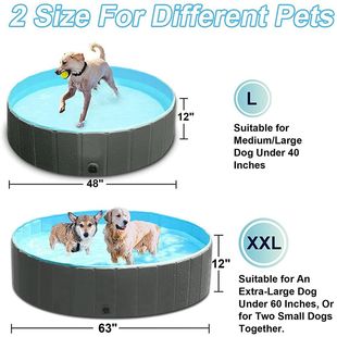 2022 manufacturer's new bath basin thickened PVC dog folding Bath Pool children's wave pool pet pool