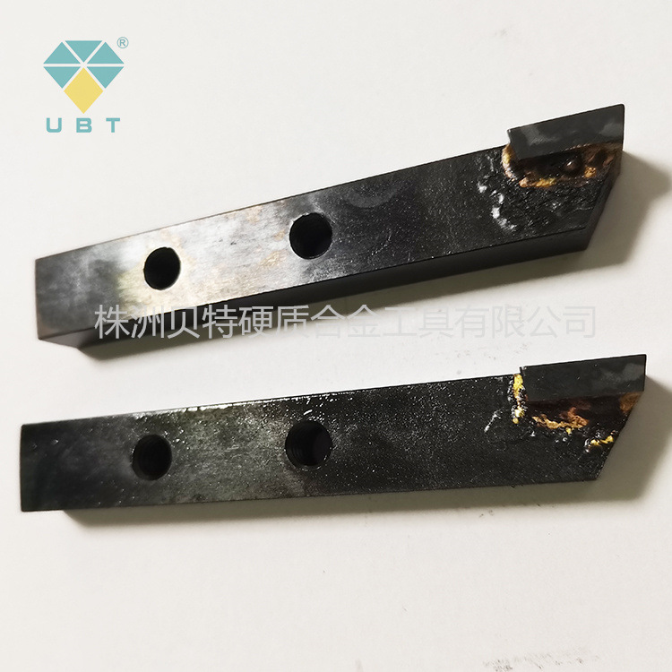 车床加工刀具硬质合金铜焊铣刀片加刀杆加工不钢钢件铸铁件钢件