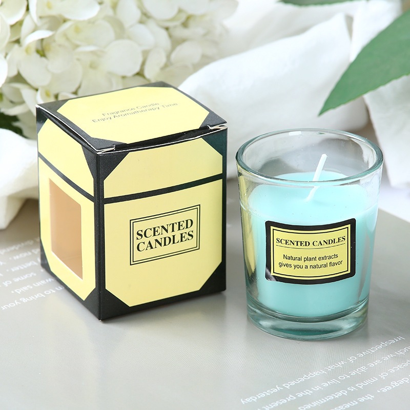 Aromaterapi doftljus i glas presentbox för hemmet_voghion.com