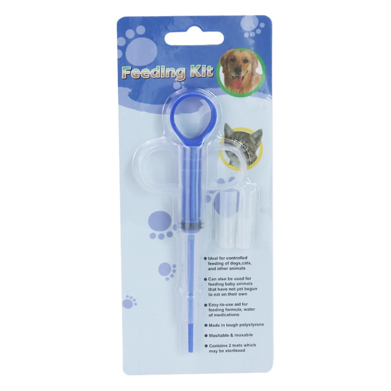 Suministro directo de fábrica Alimentador de medicina para mascotas caliente Alimentador de medicina para perros y gatos Suministros para mascotas Agente de tienda en línea Entrega de una pieza