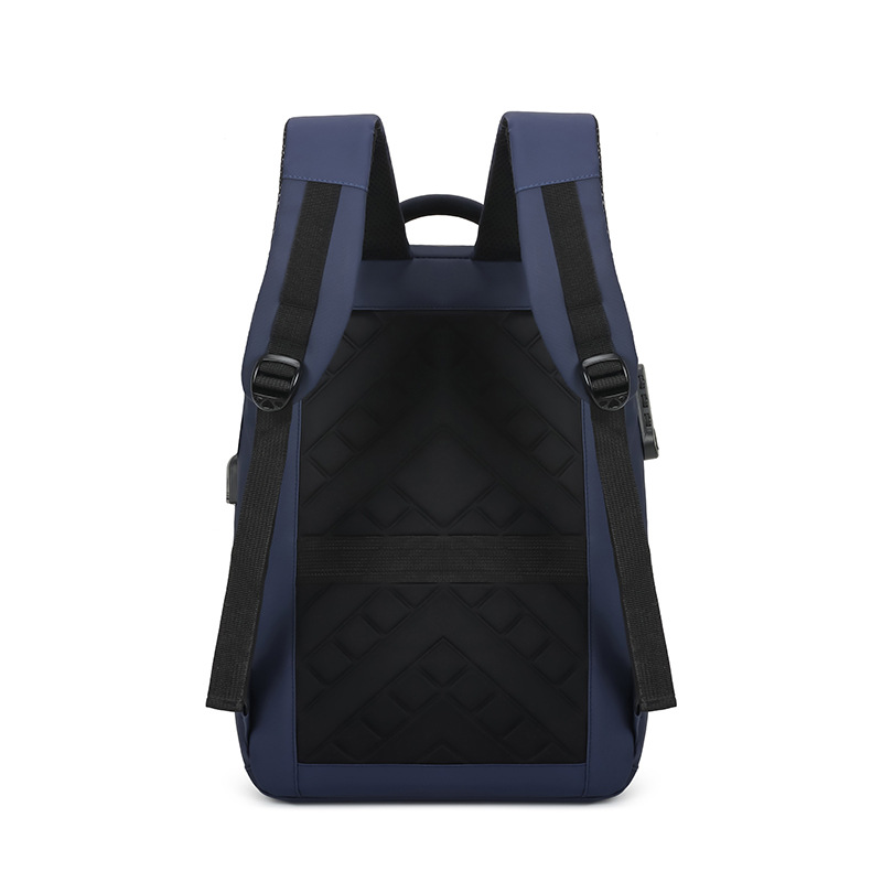 Transfronterizo nuevo estilo 2024 mochila recargable USB de negocios para hombres antirrobo de gran capacidad mochila para computadora de 16 pulgadas al por mayor