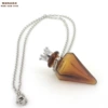 Amber, hexagonal