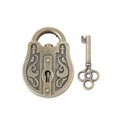 Moxu puzzle zinc alloy intellectual puzzle series educational toys golden silkworm shelling toys horseshoe lock