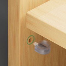 玻璃层板托一字带吸盘透明玻璃托层板托塑料支撑托架隔板钉层板销