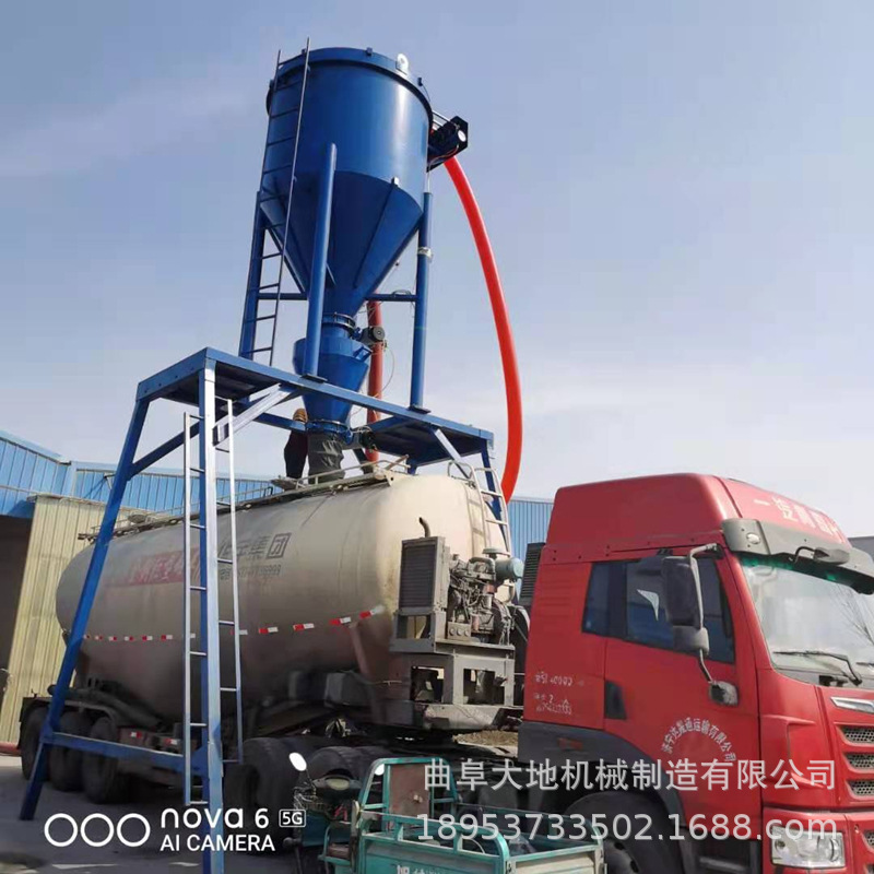 石灰石粉气力输送吸灰机厂家 水泥灰气力装车机 气力输送机价格