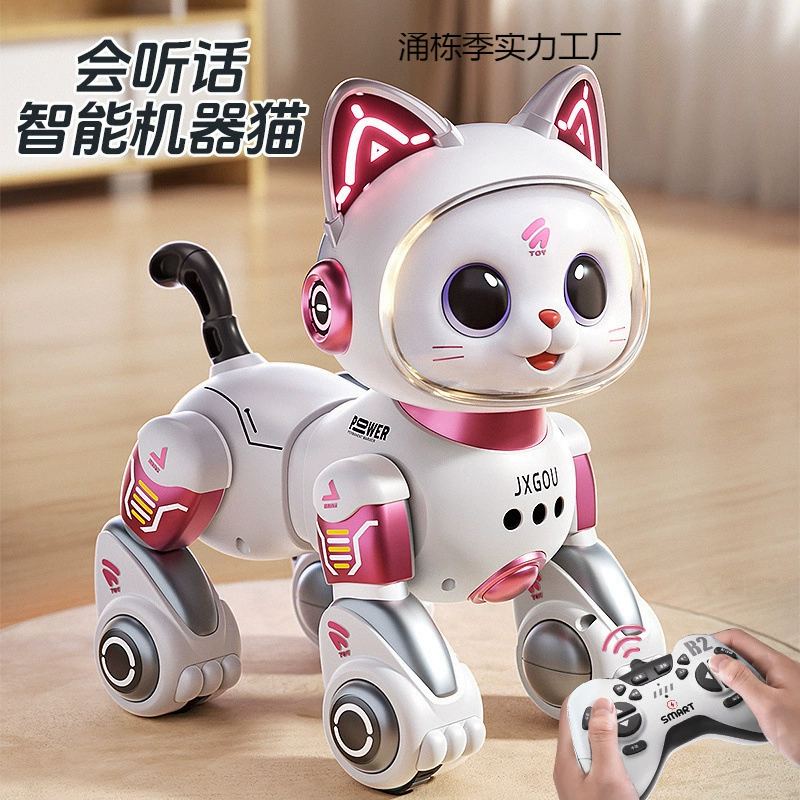 Smart toy car for boys, electric robot, remote control
