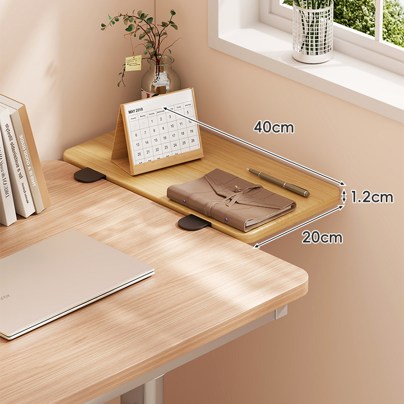 Extensión de Escritorio Plegable de Madera para Oficina