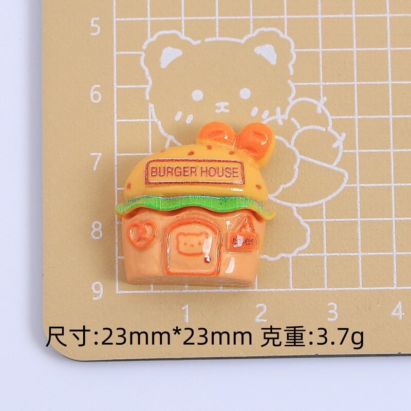 漫画コーンハウス食品おもちゃクリエイティブ手作り diy クリーム接着剤樹脂アクセサリー小さなアクセサリージュエリー材料卸売|undefined