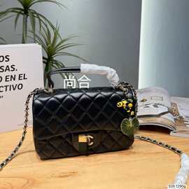 小香家轻奢高级女包菱格包潮流女包时尚25b单肩斜挎包CF经典bags