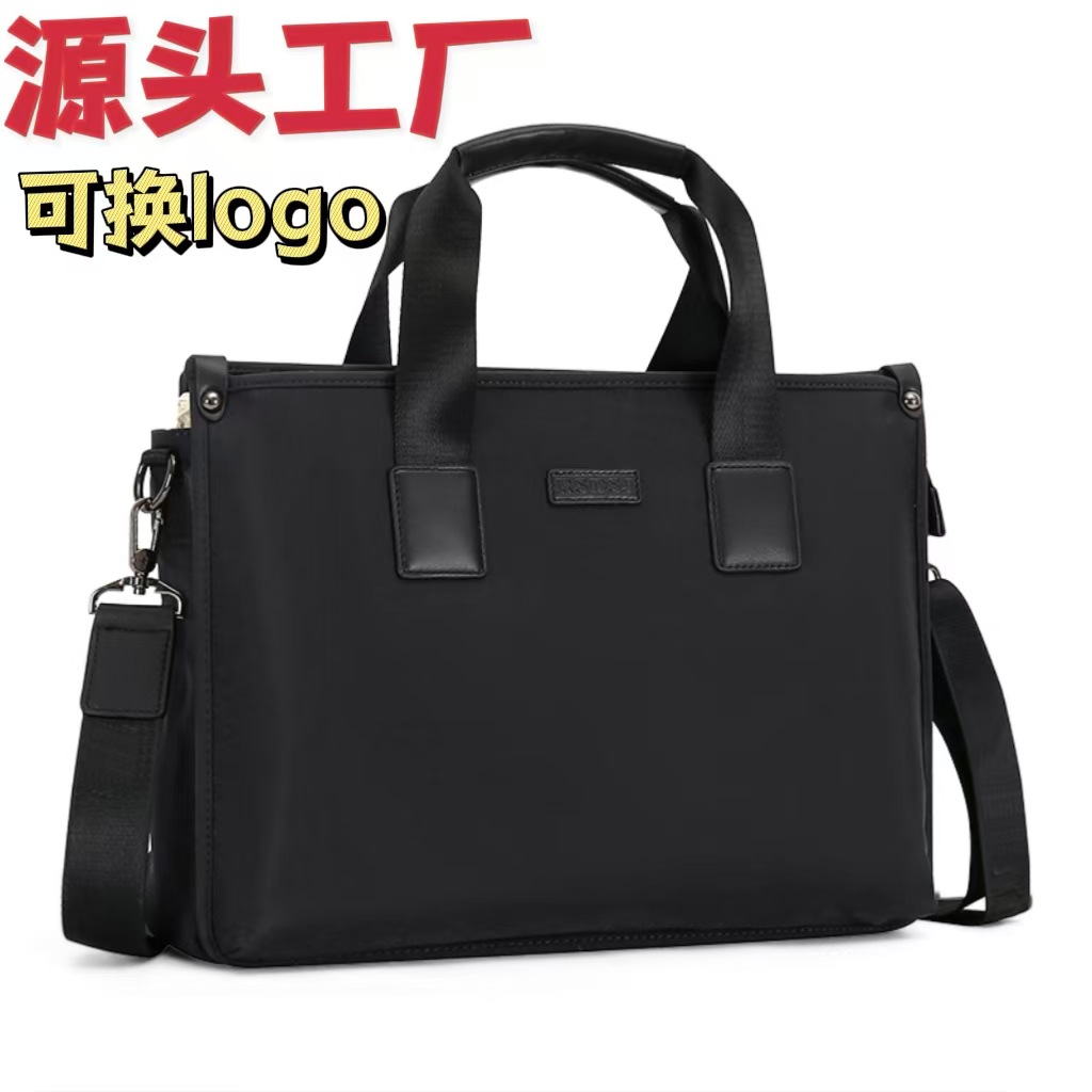 2025년 신형 비즈니스 노트북 가방, 대용량 방수 옥스포드 천 서류가방, 크로스바디형, 휴대형, 제조업체