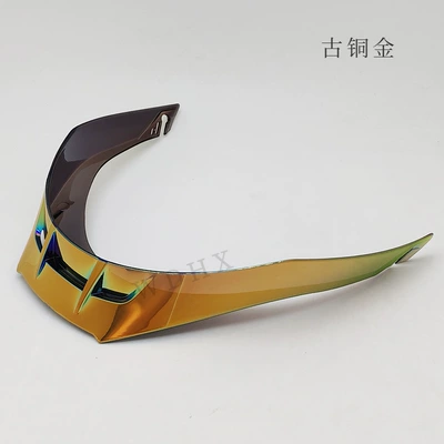 Air Spoiler Modified Electroplated — Dəbilqə (Kaska) aksesuarları - bronze-gold-free-screws