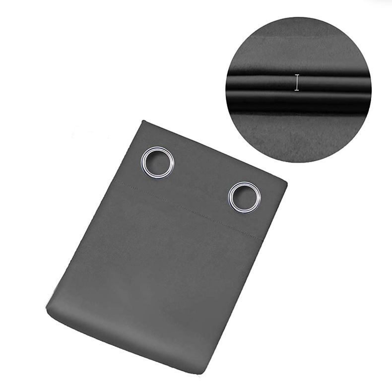 seda negra de alta precisión amazónica sombra cortina hotel proyecto de sombra tela de revestimiento comercio exterior cortina transfronteriza productos terminados