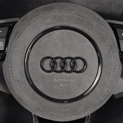Steering wheel | with new high-end flat-bottom steering - 14-customized-speaker-cover