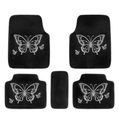 Diamond Women's Car Mat Bicycle Universal Foot Pad