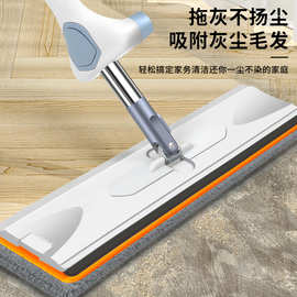加工定制洗懒人平板拖把家用一拖净旋转加厚干湿两用拖地刮水神器