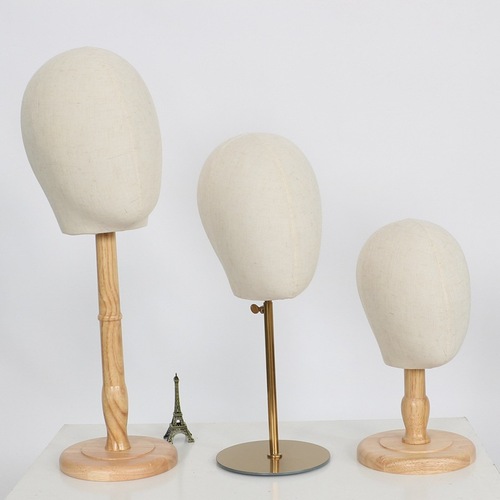 Hat rack model head fake human head hat stand fake hair earrings display pin head model bride head decoration display hat