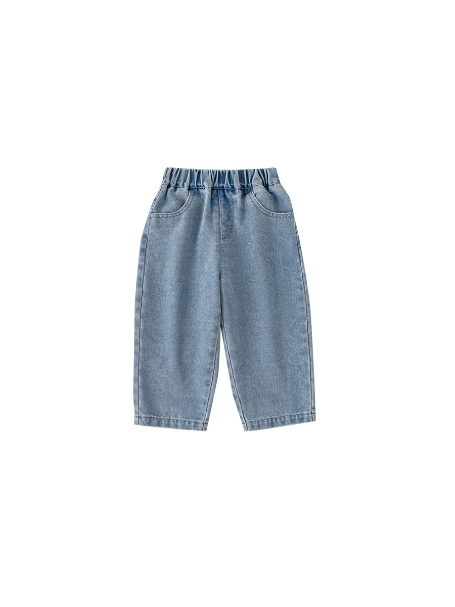 Youbao ropa para niños jeans para niños otoño nuevos pantalones casuales para niñas primavera y otoño pantalones sueltos de otoño para bebés coreanos image 6