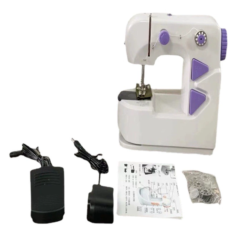 Производитель спот через границу 303 бытовая швейная машина Электрический мини-настольная швейная машина портативный