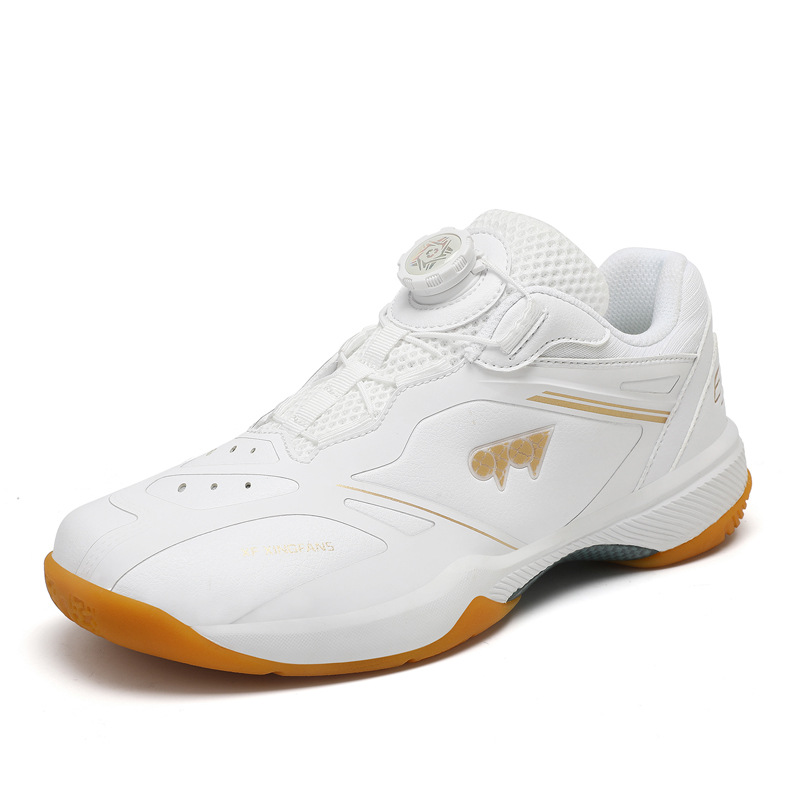 Nuevos zapatos de bádminton de entrenamiento profesional anti-deslizante para hombres y mujeres zapatos de tenis de mesa transfronterizos de Amazon