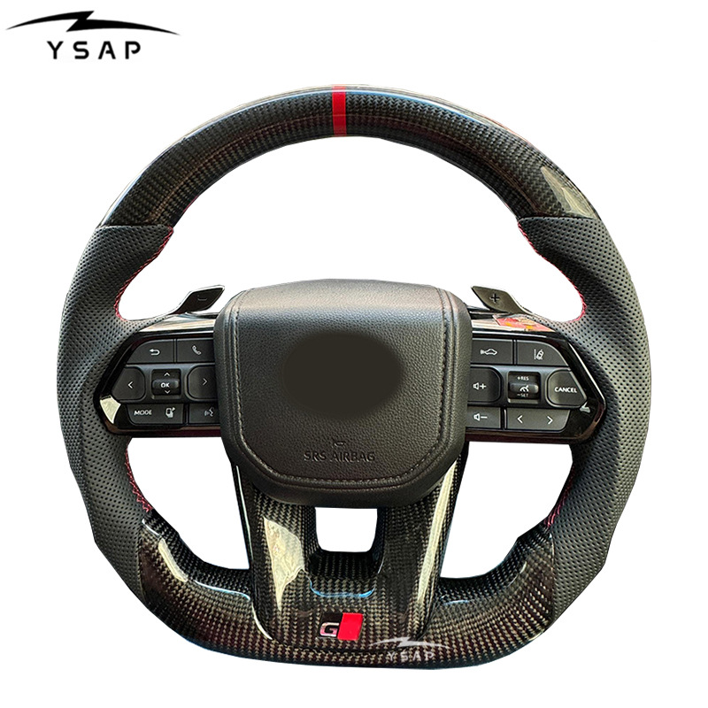 Cooluze Lc300 Lc200 Lc150 Fortuner Hilux Revo Forged Carbon Fiber Steering Wheel
