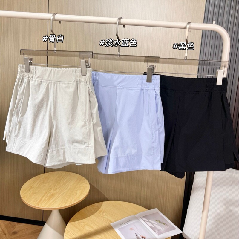 26 New Summer Style Women's High-Elastic Moisture-Absorbent Quick-Drying Breathable Running Outdoor Leisure Sports High-Waisted Shorts 0527g5