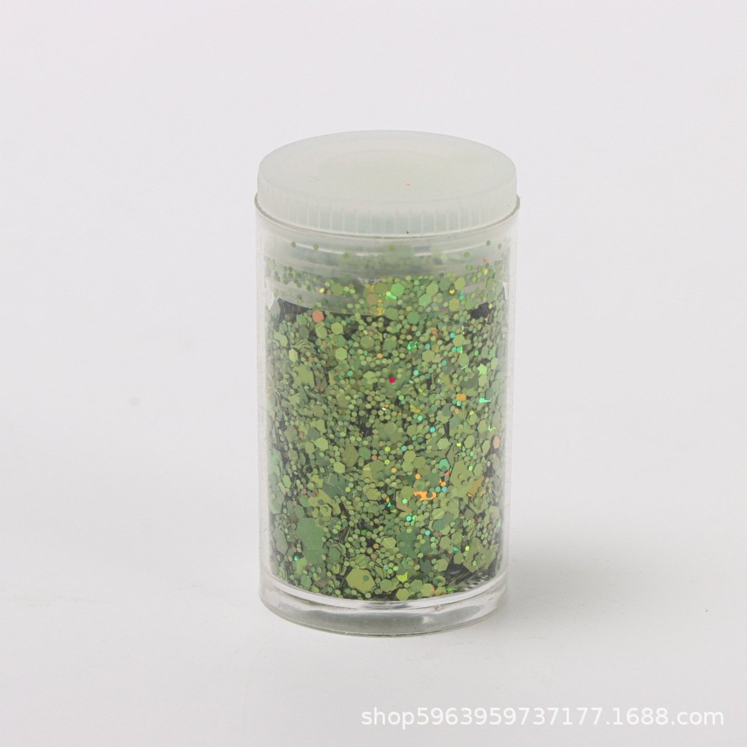 Mayorista 5g / botella resistente a altas temperaturas polvo de cebolla dorada polvo brillante brillante joyería de uñas hecha a mano DIY material especial
