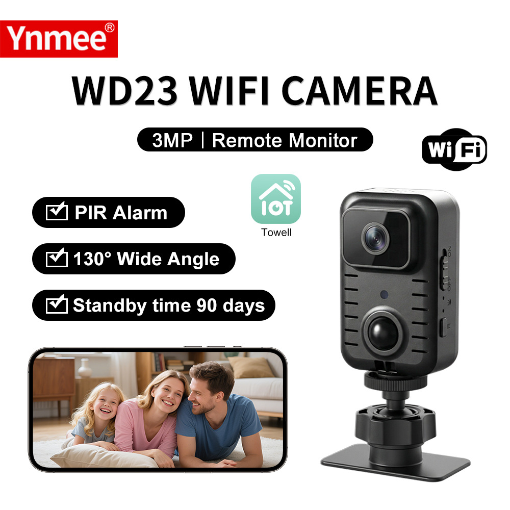 WD23 3MP����WiFi�������ͷ����Զ��ҹ�ӹ�ǵ͹���PIR�����