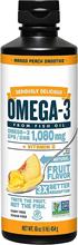 Mango Peach OMG 3 Fish Oil Liquid 维生素D鱼油 跨境外贸供应