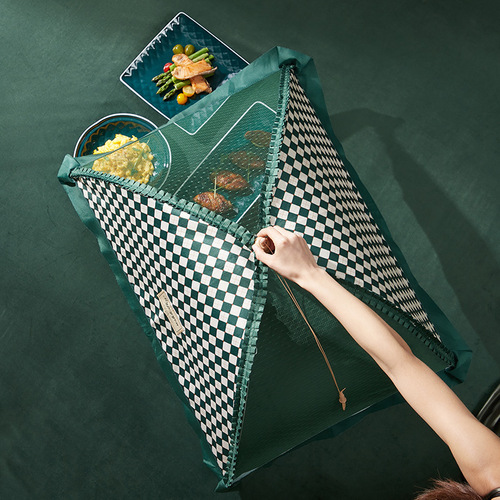 Flying Rabbit Vegetable Cover Home Folding Dining Table Cover Dinner Table Cover Vegetable Cover New Leftover Food Fly Cover Summer Dustproof