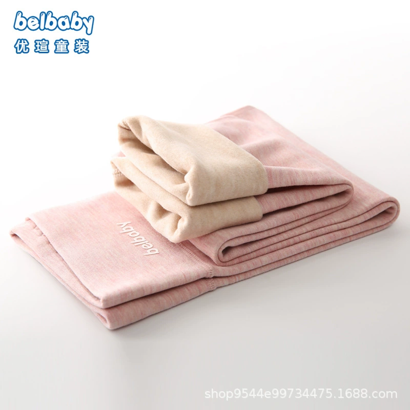 belbaby осенняя бархатная детская лодыжка, термобельё, брюки, детская одежда, увеличенная толщина, для подростков