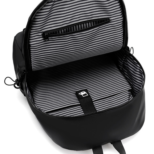 2021冬季新品简约时尚休闲双肩包商务背包usb充电男电脑包旅行包