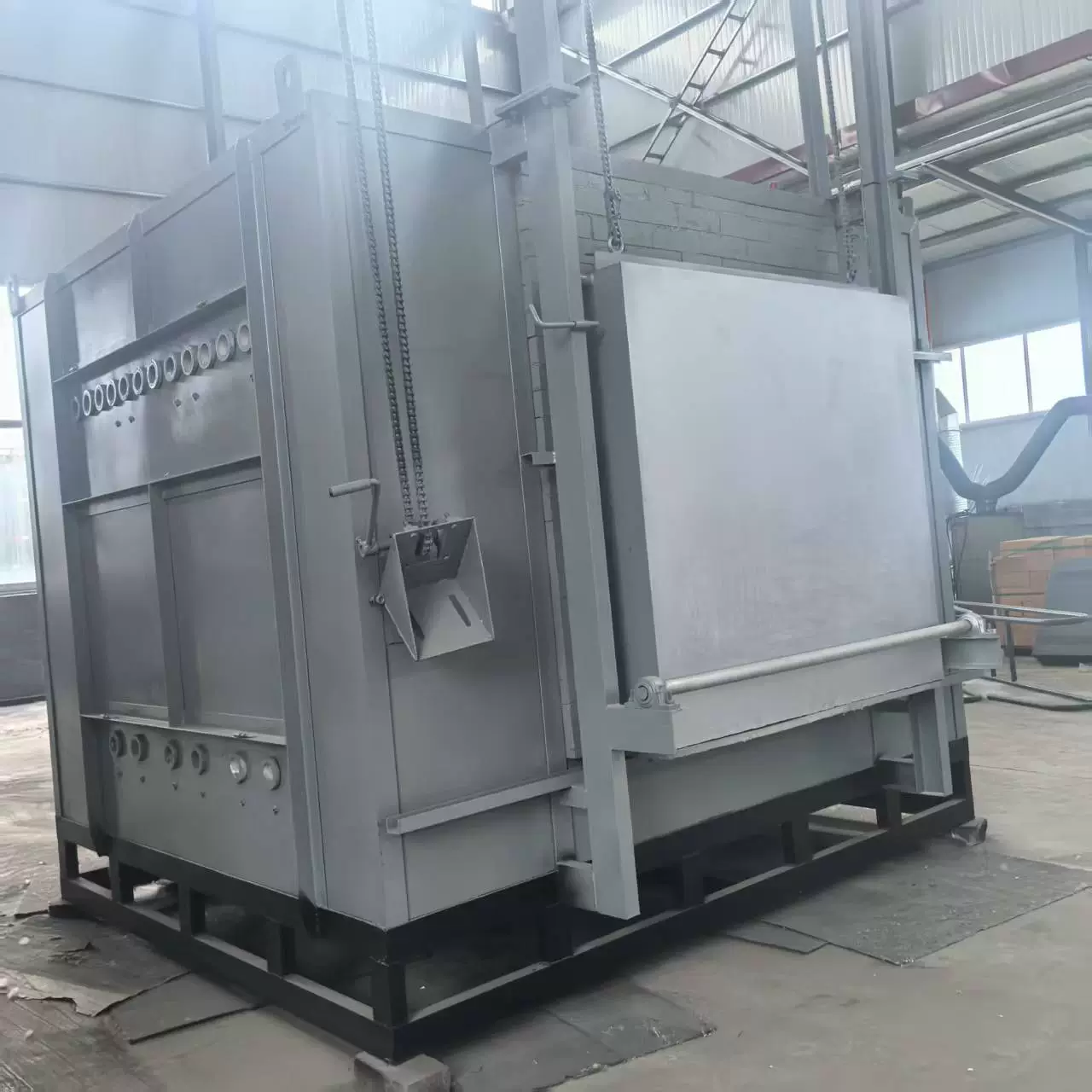 Индивидуальная печь для термообработки, прецизионное литье, печь для спекания корпуса, промышленная электрическая печь, силиконовый углеродный стержень, нагревательная печь для автомобиля