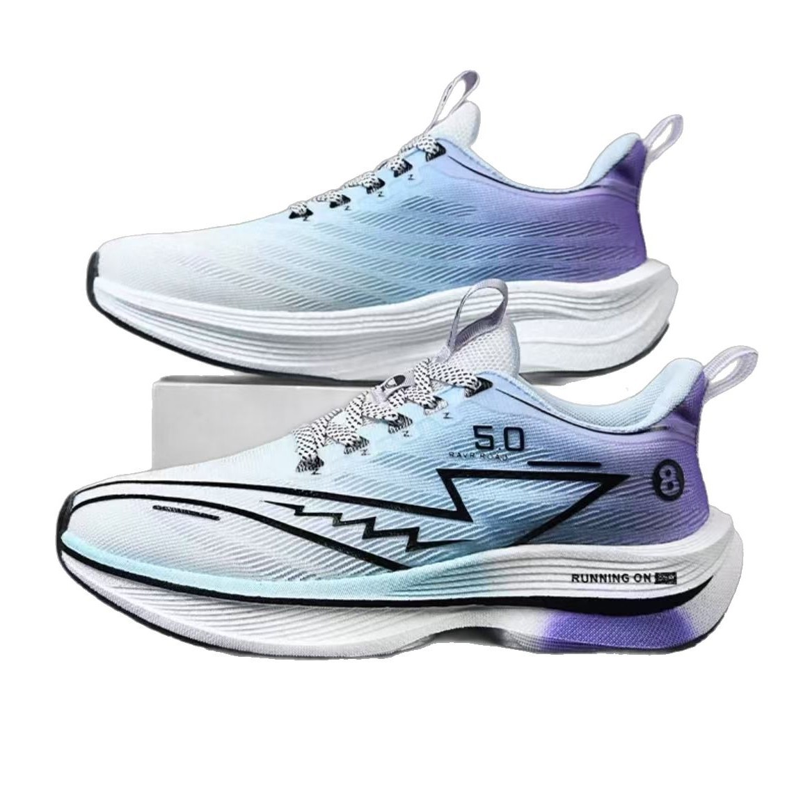 Zapatillas deportivas transfronterizas para correr Mujer Red Rabbit Series 8pro Pareja Estudiantes de primaria y secundaria Carrera profesional Reducción de impactos Junta de carbono Zapatillas para correr Hombre