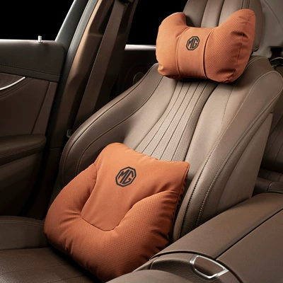 Headrest – Cushion Interior Accessories - horn-style-ideal-orange-mg-headrest-lumbar-support-each