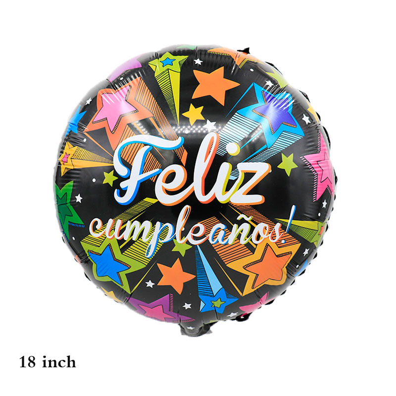 Birthday Cartoon Aluminum Film Party Balloons display picture 5
