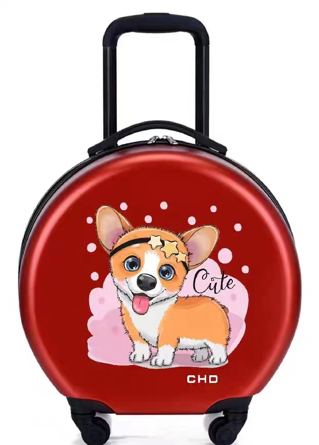 2024 nuevo semicircular caja de moda infantil se puede imprimir logotipo caja de viaje universal caja de regalo al por mayor