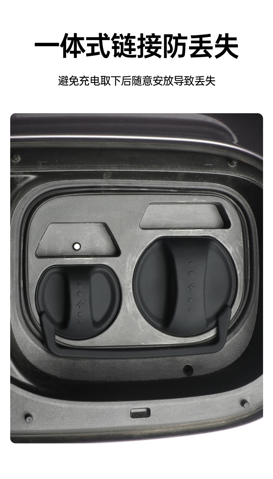 Suitable for Xiaomi Yu7/Su7 Charging Port Silicone One-Piece Waterproof Cover Rainproof Dustproof Cover to Protect Car Accessories