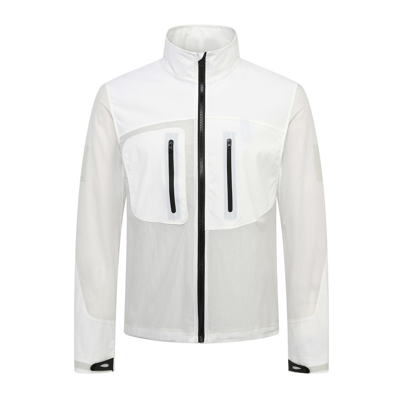 Bird Home Same Style System_A Wind Shell Sunscreen Suit for Men and Women Summer Lightweight Breathable Sunscreen Skin Jacket Trendy