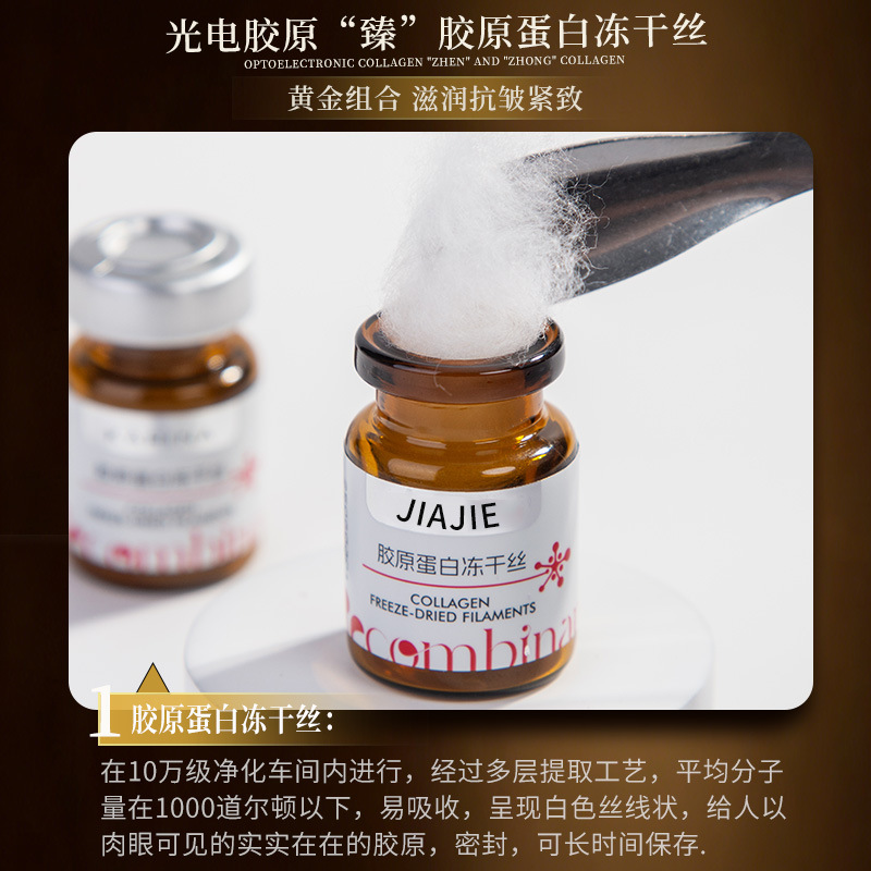 Professional-Grade Restructured Type Iii Photorejuvenation Collagen Freeze-Dried Silk Essence Powder for Anti-Wrinkle, Firming, Wrinkle Reduction, and Lifting