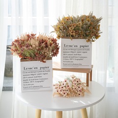 廠家小野花草乾花束仿真花INS婚慶批發假花家居裝飾跨境DY1-4389