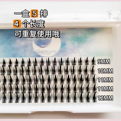 Dream Shirley Thick Spire Wheat False Eyelashes Little Devil False Eyelashes Wholesale Comic Duo Hair Segmented Fairy Hair