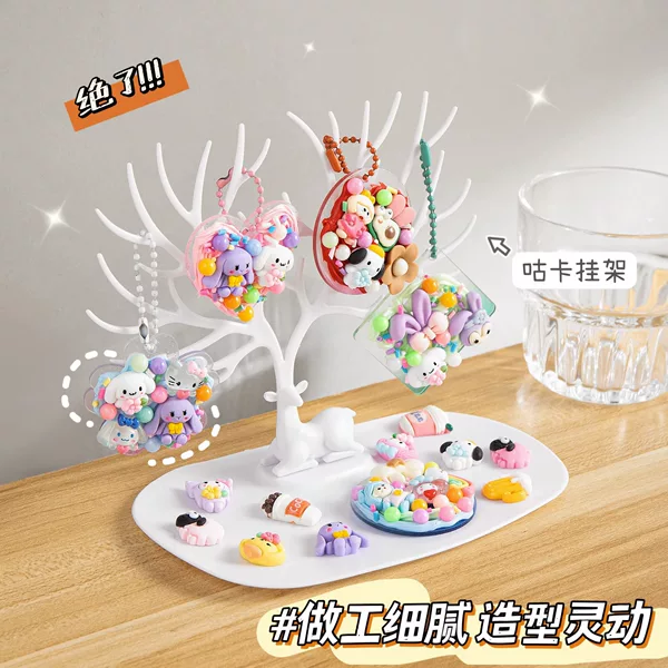 Deer goo card rack antler tree-shaped stud earrings jewelry display rack earrings rack bracelet jewelry storage rack