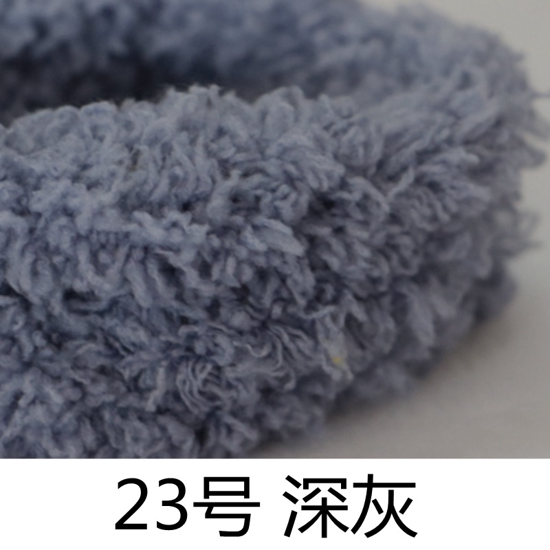 15mm cifrado Twist stick 1 m largo Super grueso Super denso tira de lana de raíz de lana hecha a mano DIY cachorro material paquete