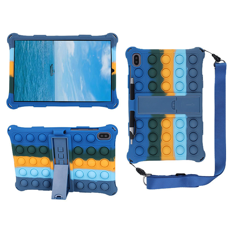 For Samsung Tab S6 Lite 10.4 SM-P610/P615 rodent bubble pinch music protective cover