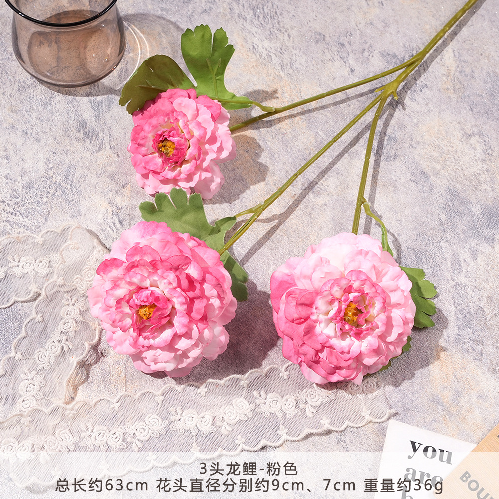 SHN-3 머리 용잉어-핑크