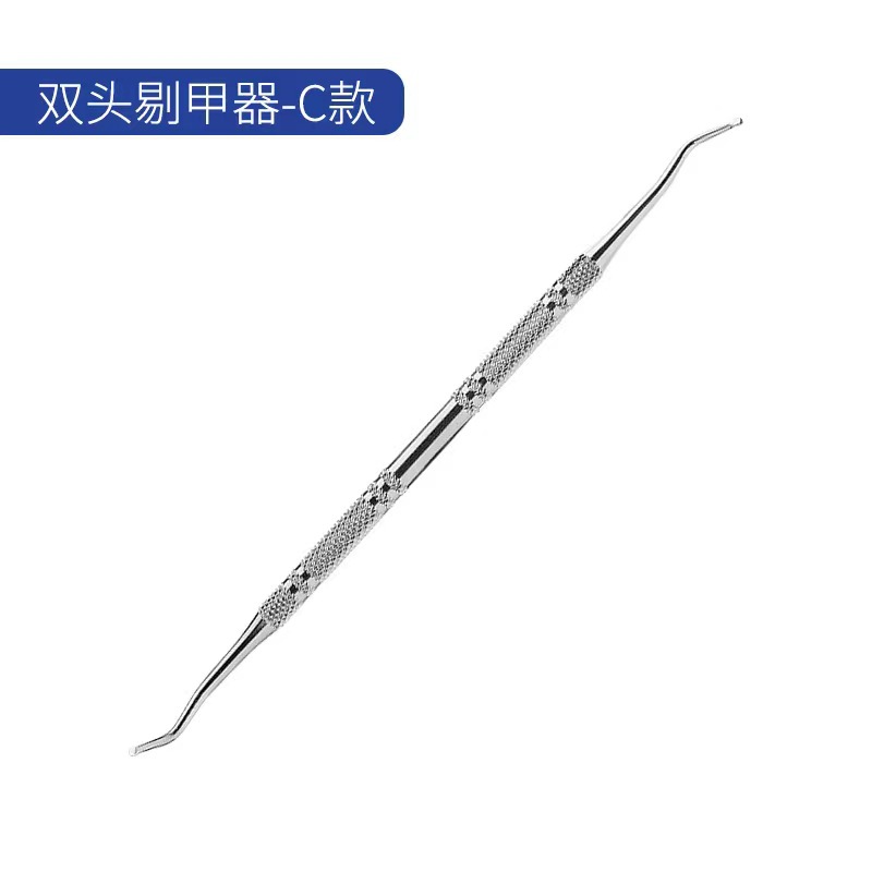 Acero inoxidable espejo luz doble cabeza doble propósito acero empuje clavo muerto piel