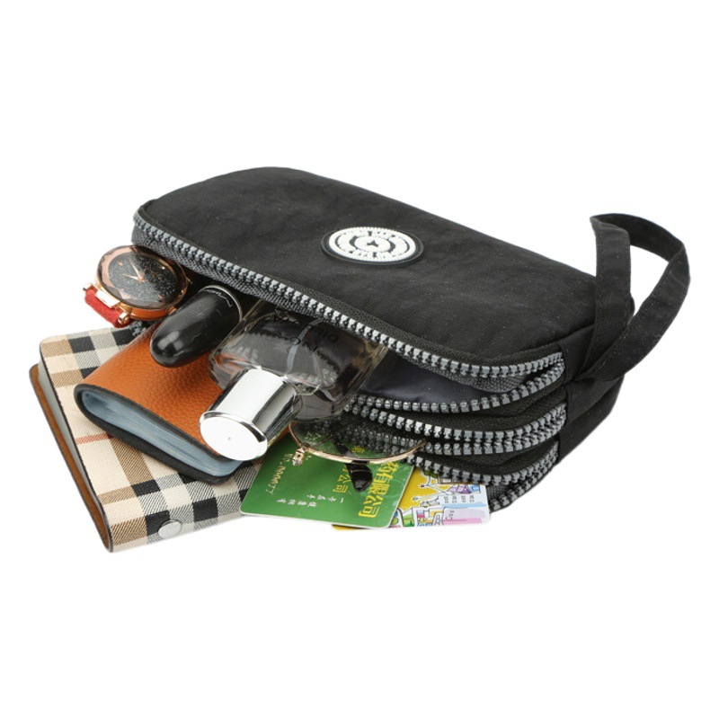 Nuevo bolso de lona de las mujeres bolso de mano Bento bolsa de tela de mediana edad y anciano madre trabajo bolsa de nylon