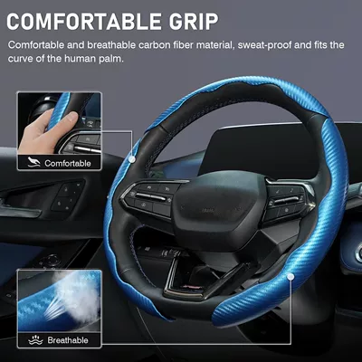Hot-Selling Car Carbon Fiber Steering | Steering wheel cover