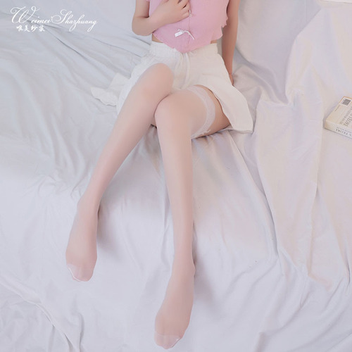 Long stockings, over-the-knee stockings, core-spun silk stockings for beautiful legs, sexy over-the-knee lace European and American erotic stockings
