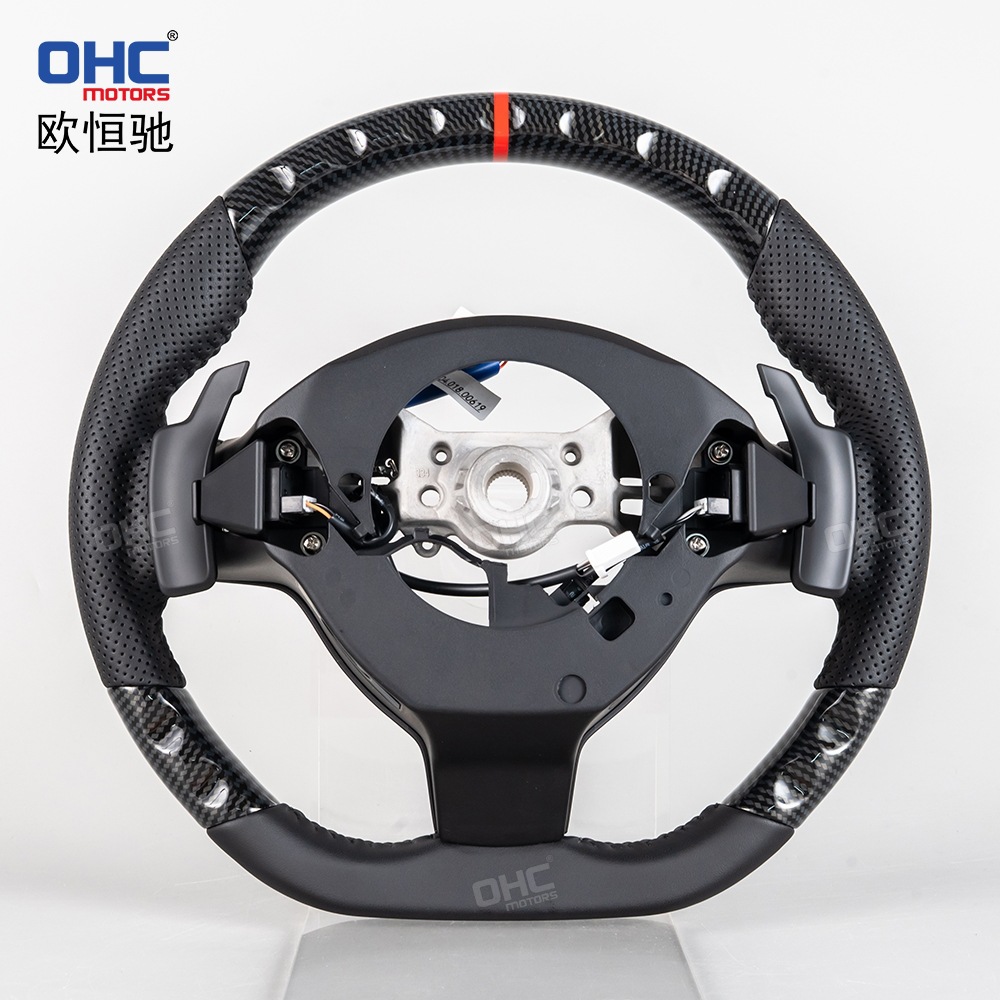 Suitable for 18-23 Toyota 86 Subaru modified and upgraded carbon fiber pattern steering wheel assembly